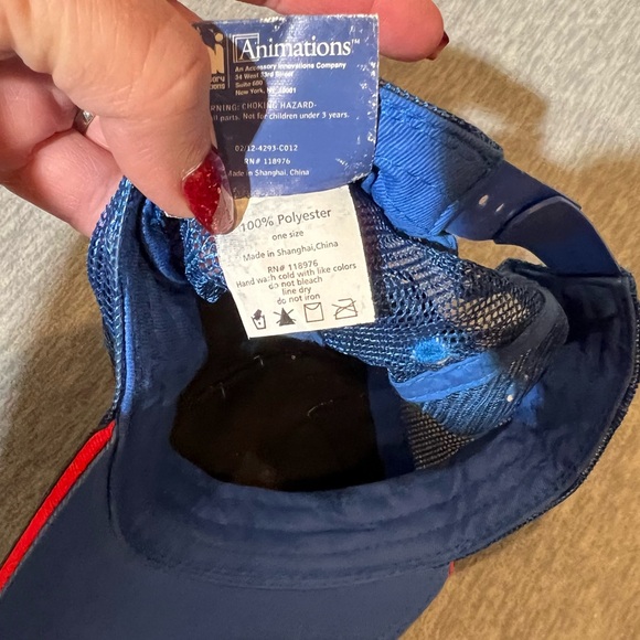 Angry Birds Space adjustable blue baseball cap hat youth kids‎ unisex Y2K new - Picture 11 of 11